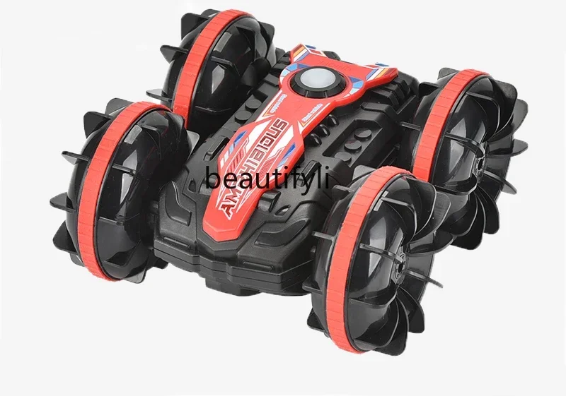 Afstandsbediening auto amfibische rollende stuntauto 4WD Drift terreinwagen speelgoedjongen cadeau