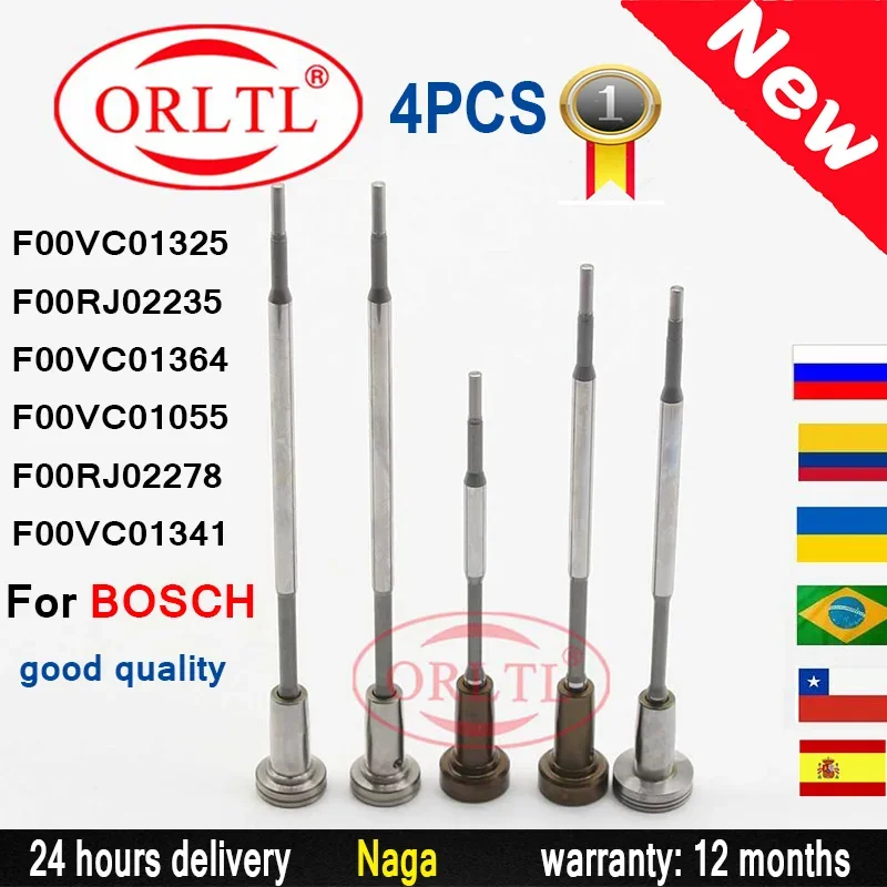

Дизельные форсунки Bosch F00VC01364, F00VC01055, F00VC01325, F00RJ02235, F00RJ02278, F00VC01341, регулирующий клапан форсунки ORLTL