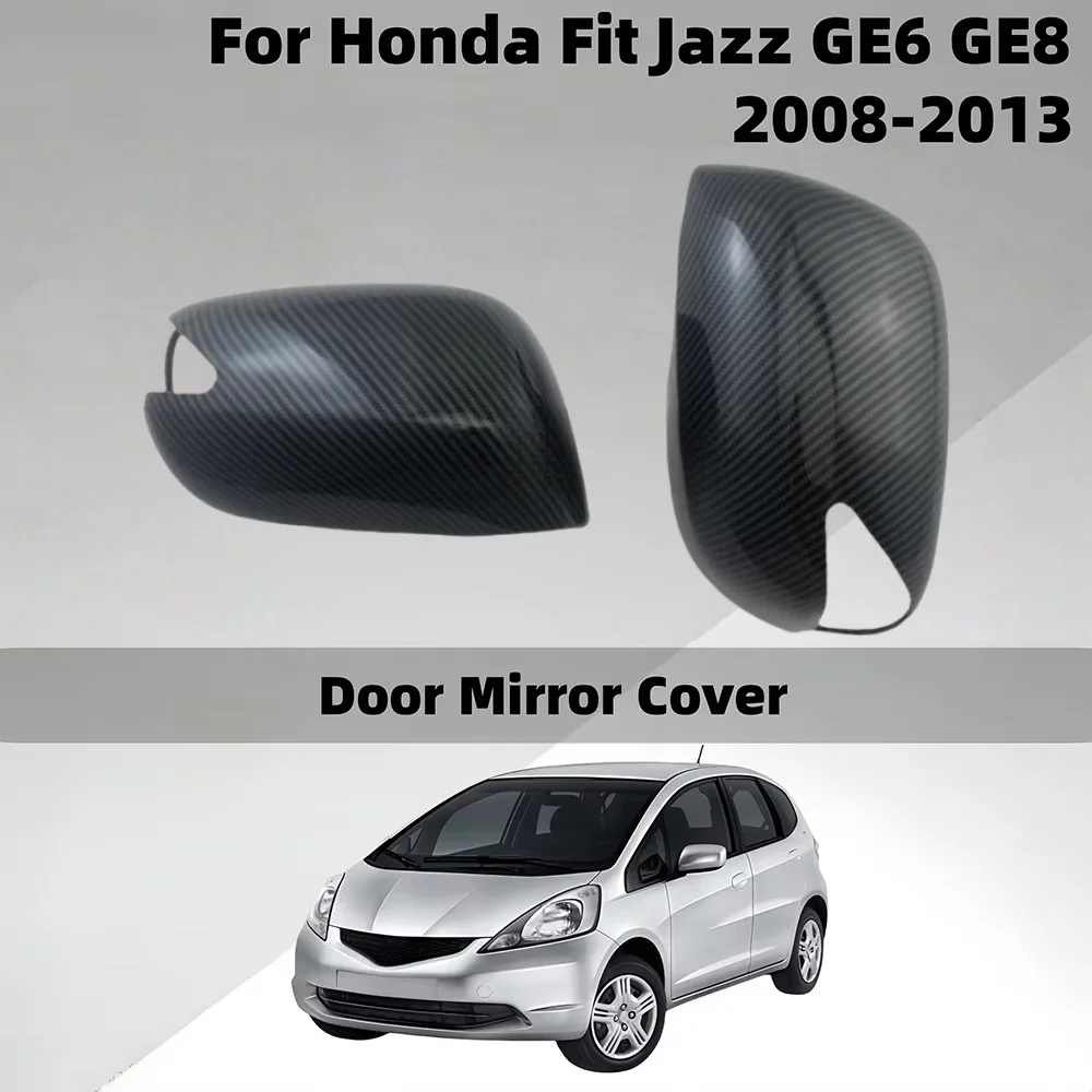 

Новый стиль, аксессуары для модификации автомобиля, хромированные накладки на дверные зеркала, накладка для Honda Fit Jazz GE6 GE8 2008 2009 2011 2013