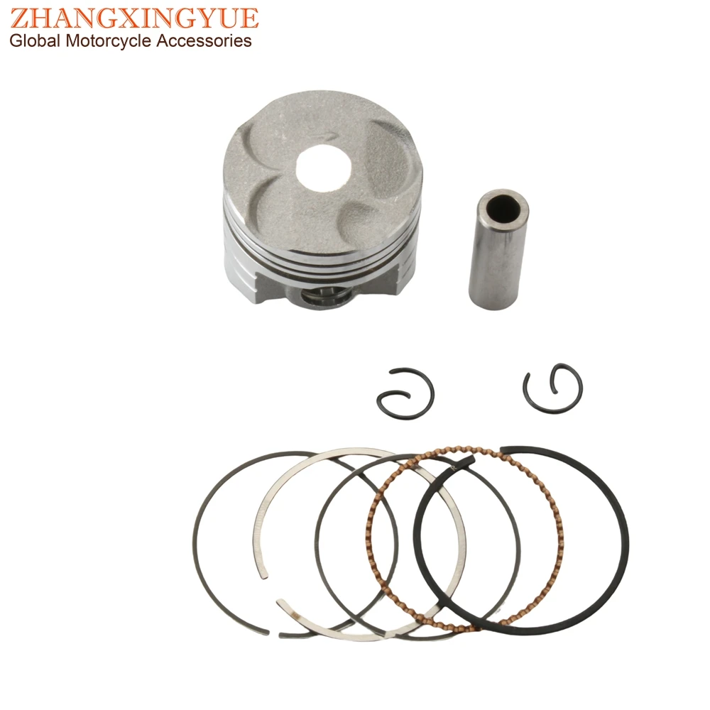 Scooter 38mm Piston Kit For Yamaha YW50FX Zuma XC50 Vino BX50 Gear CE50 Jog NS50F Aerox 4 XF50 50cc 4T 5ST-E1631-00 10B-E1603-00