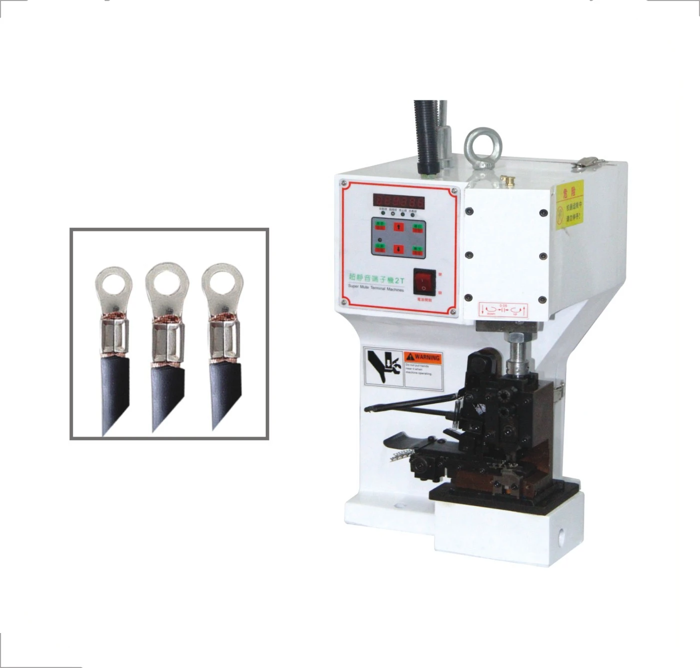 Semi-Automatic Cast Iron Terminal Crimper Crimping Machine for New Energy Cable Lugs and Connectors