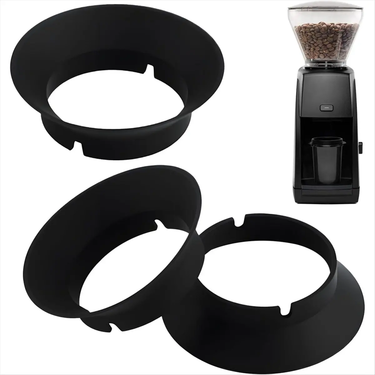 Exquisite- 3PCS Gasket Replacement for Baratza Encore and Virtuoso Grinders, Replacement Ring for Electric Conical Burr Grinder