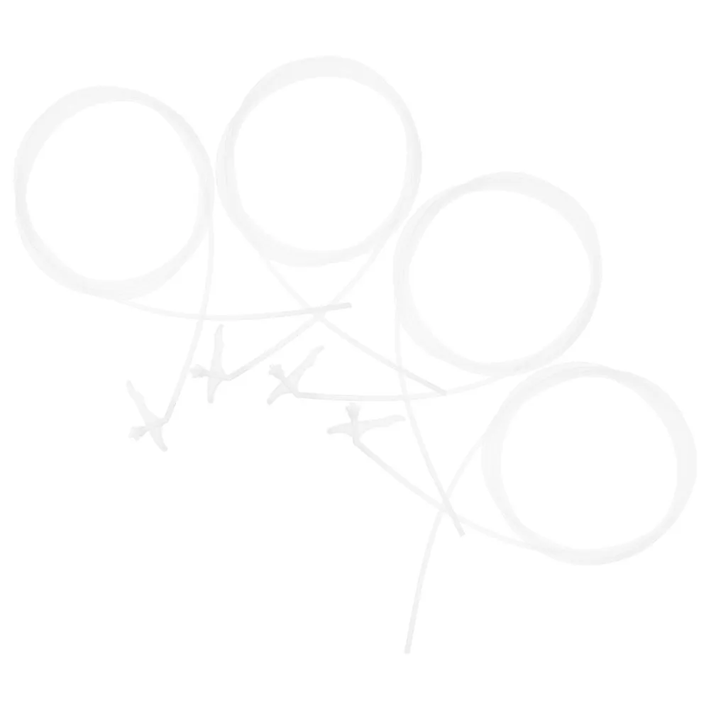 4Pcs Spray Foam Extension Tubes Pe Foam Glue Tubes Replacement Caulk Nozzle Extender for Joint Sealing Gap Filling Construction