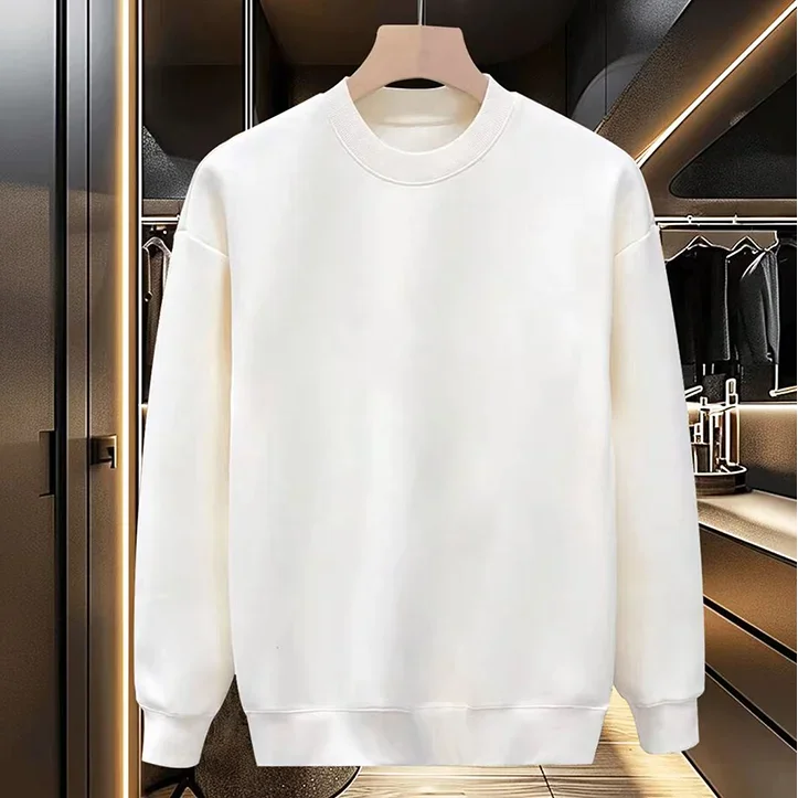 2026 neues Sweatshirt in Heather Gray mit Rundhalsausschnitt, Sweatshirt mit Nirvana Nevermind Albumcover-Grafik, Unisex Rock-Pullover – Detail 6