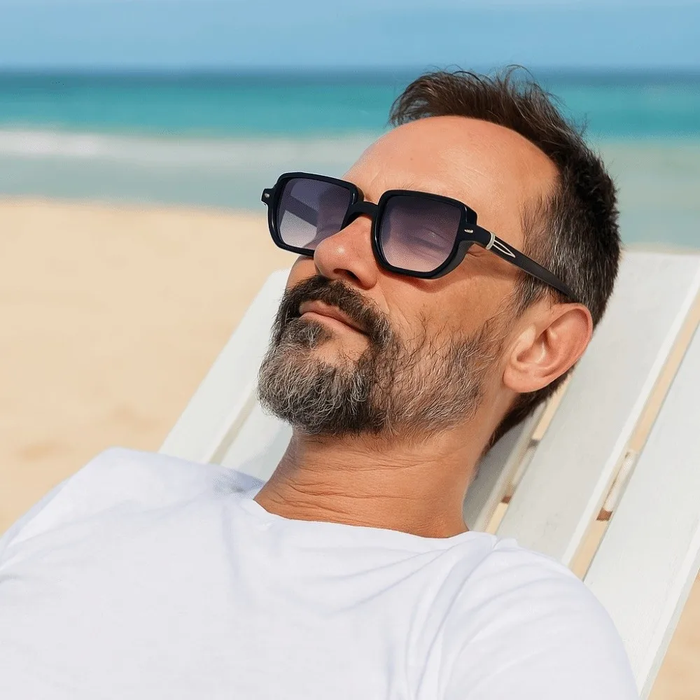 

Трендовые очки в маленькой оправе с квадратной оправой, разноцветные солнцезащитные очки в стиле панк, защита от ультрафиолета, легкие очки UV400, вечерние очки