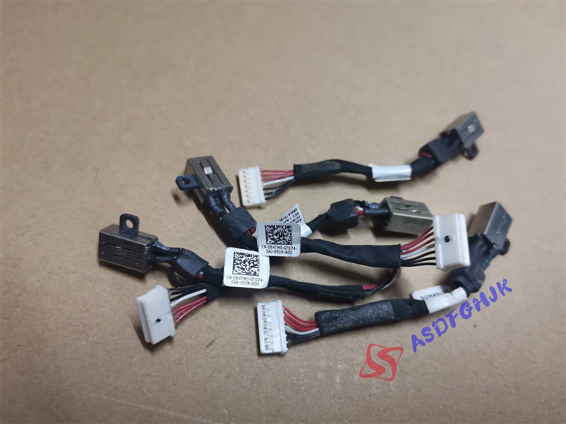 Used 64TM0 CN-064TM0 064TM0 for Dell XPS 15 9550 9560 9570 P56F001/Precision 5510 5520 DC Power Jack Cable Tested Fast Shipping