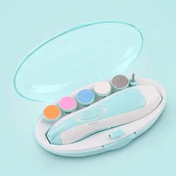 Baby Nail Clippers With Light, Baby Nail Kit, Safe Electric Baby Nail Trimmer For Newborn Toddler Fingernails And Toes