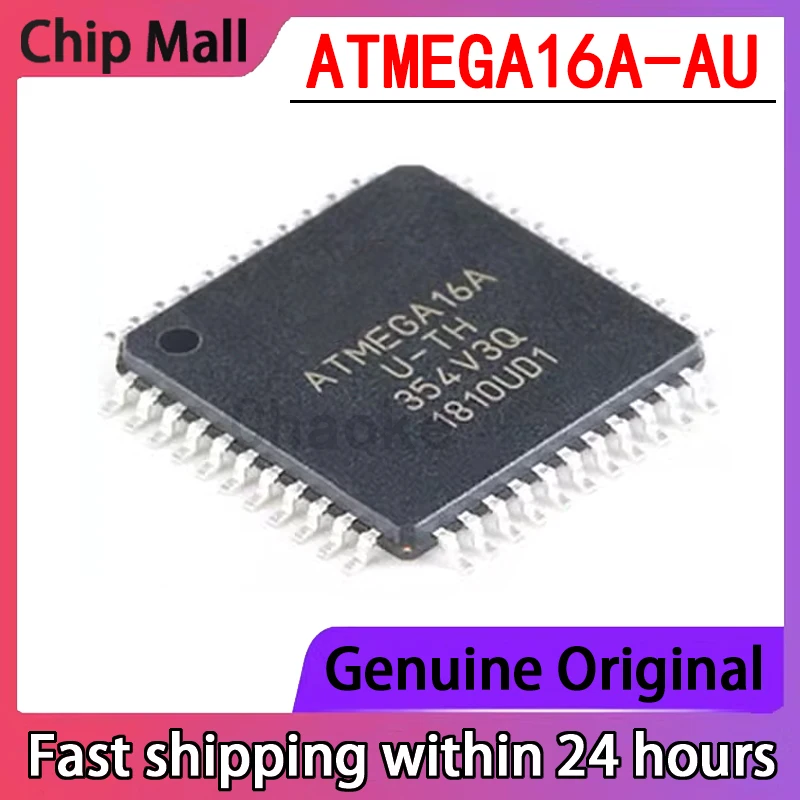 

2PCS NEW ATMEGA16A-AU ATMEGA16A TQFP-44 8-bit Microcontroller Chip SMT in Stock Original
