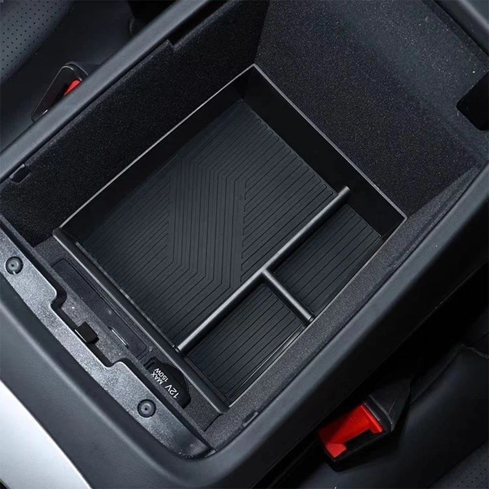 For Changan Avatr 11 2022 2023 2024 ABS Plastic Car Central Console Storage Box Central Control Lower Storage Box Accessories