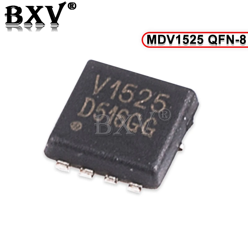 5PCS MDV1525URH  QFN8 MDV1525 QFN New And Original