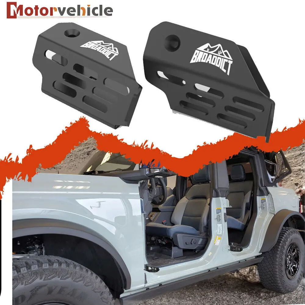 

US Stock 2x Foot Peg Rest Fit for 2021-2025 Ford Bronco 2/4 Door (without doors)