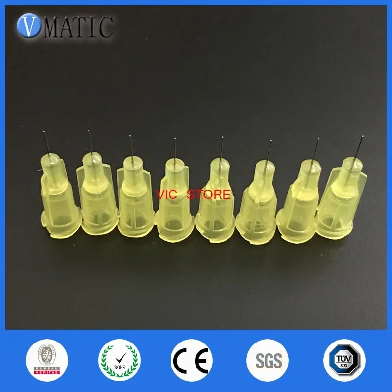 

Бесплатная доставка, нестерилизованная гарантия качества, 100 шт., 32 г, 1/4 дюйма, винт для дозирования клея из нержавеющей стали, наконечники иглы для шприца