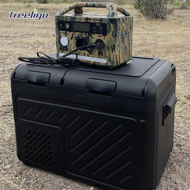 Solar Fridge and Car Mini Fridge 220V 24V 12v and Portable Compressor Car Fridge Freezer