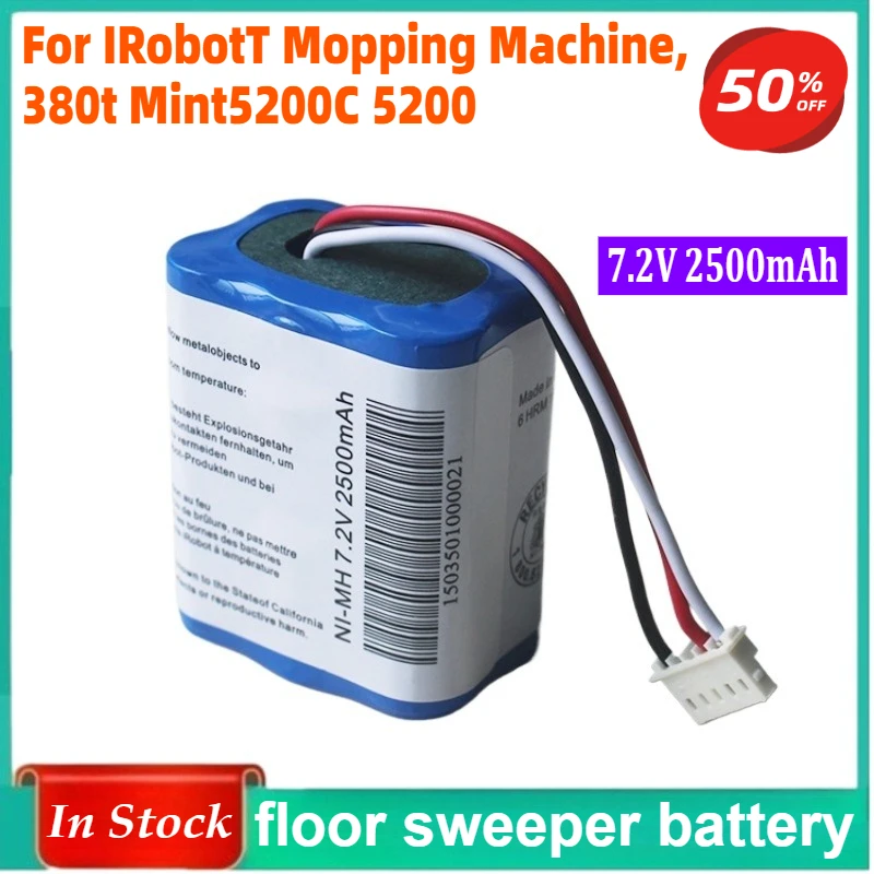 

1-5PCS for IRobotT Mopping Machine, 380t Mint5200C 5200 Floor Cleaning Robot, Floor Scrubber 380 Accessories Fast Shipping