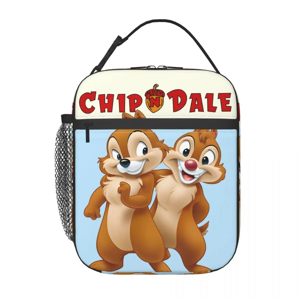 Chip And Dale Sticker Food Bags Disney Chip 'n' Dale For Girls Reusable Outdoor Lunch Container Large Capacity