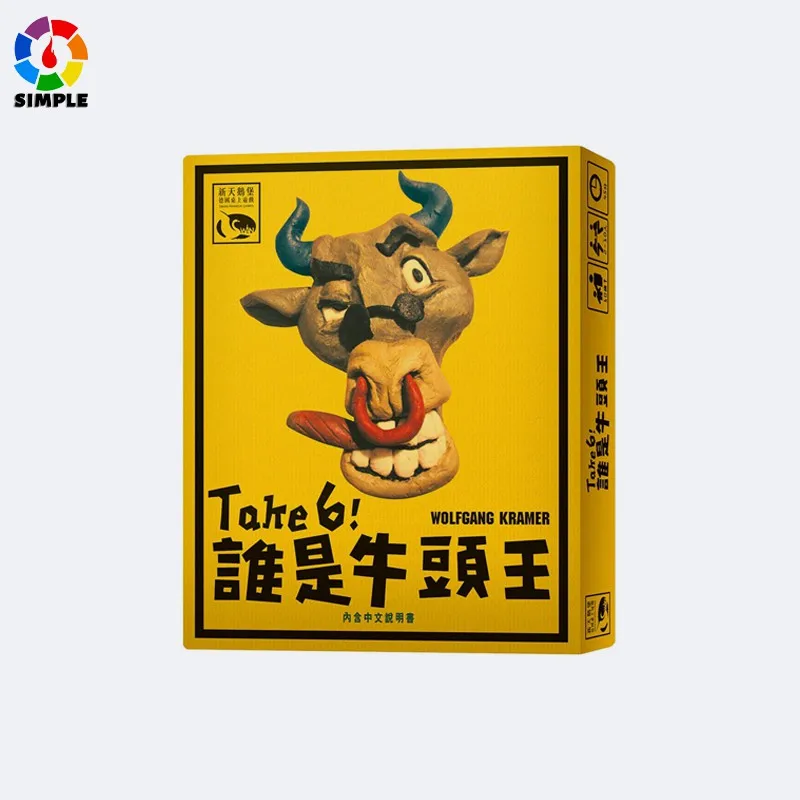 

Take 6 Nimmt Board Game Card Games 2-10 Players Adult Funny Best Gift For Party/Family Game