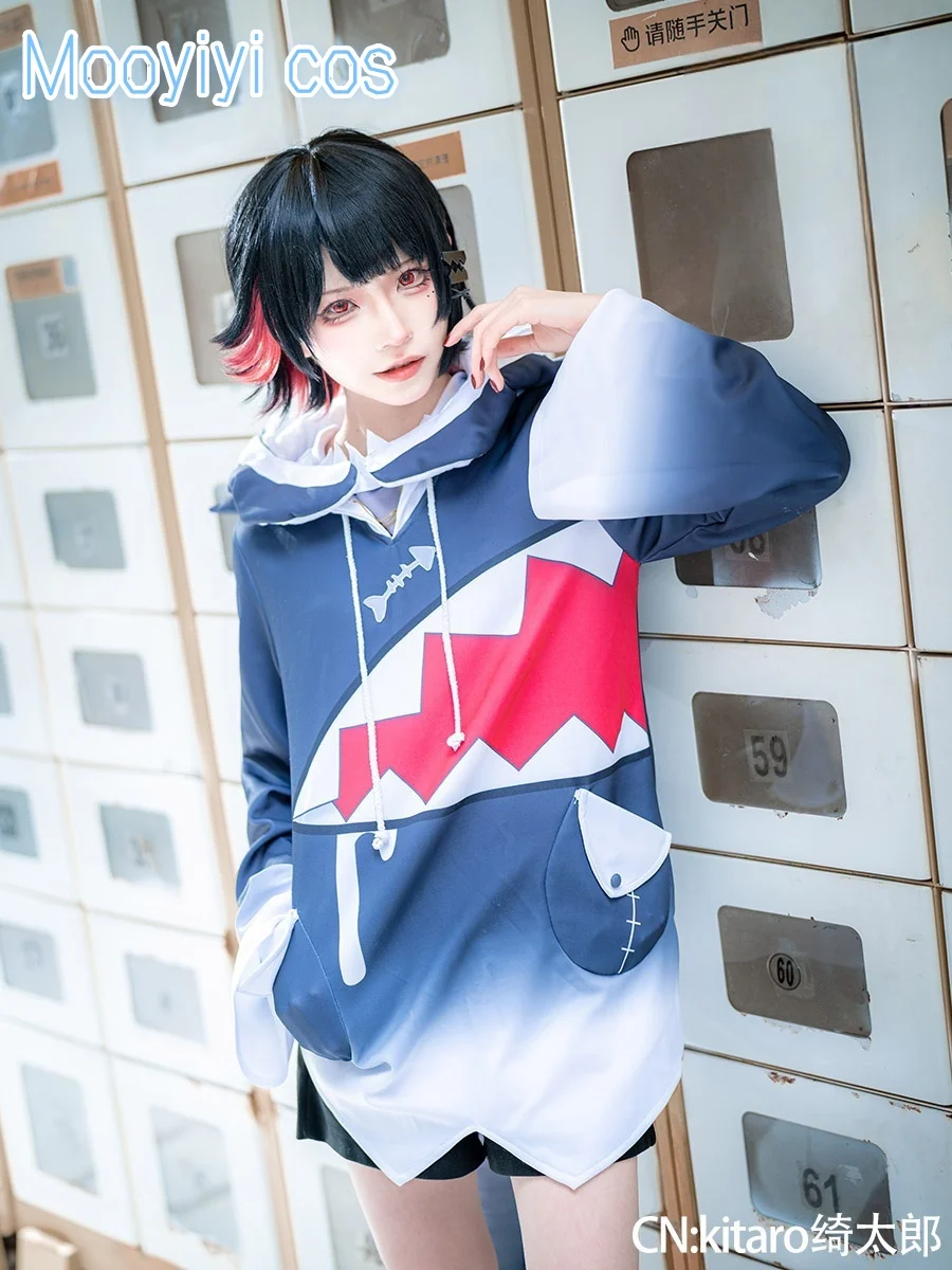 لعبة ZZZ الجديدة Mooyiyi cos Ellen Joe أزياء تنكرية للهالوين وعيد الميلاد لعب الأدوار والحفلات الهزلية S-XXL مقاس Zenless Zone Zero