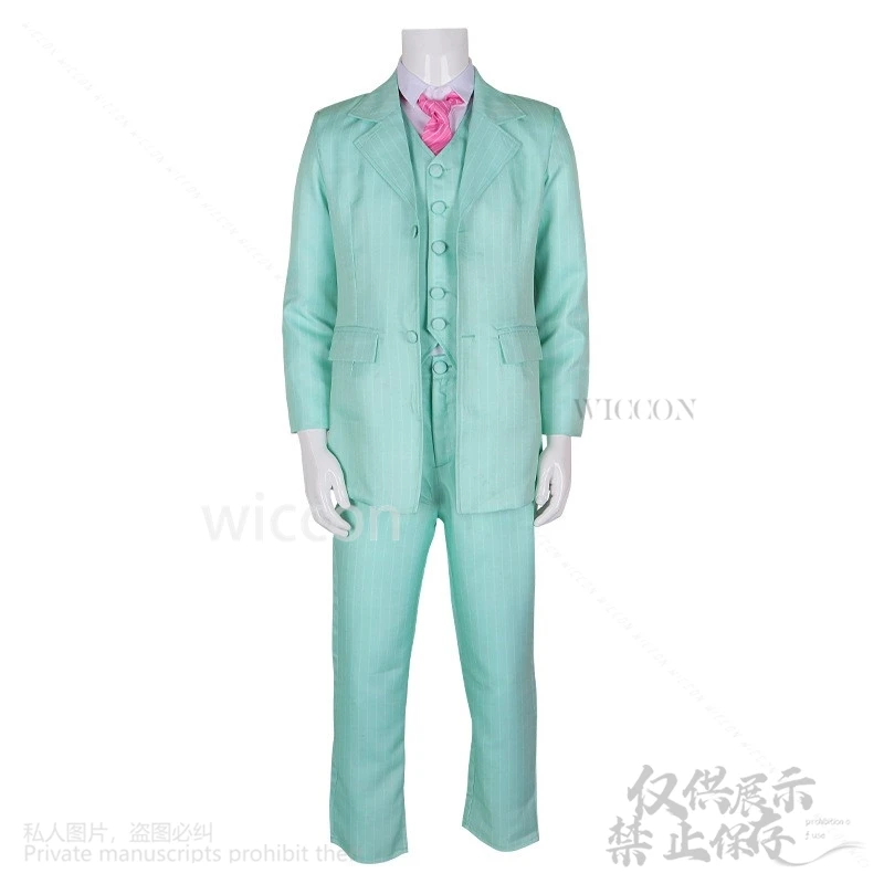 Tokyo Cosplay Anime Revengeer Rindo Haitani Costume GREEN Uniform Coat Pants Wigs For Halloween Christmas Man Cos Customized