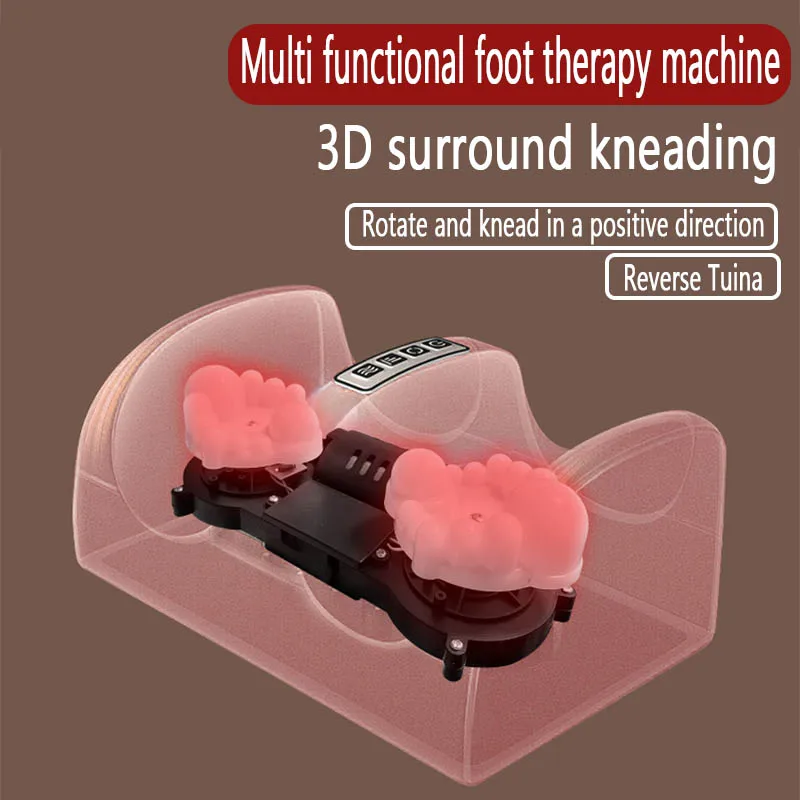 

Electric Foot Massager Heating Therapy Hot Compression Shiatsu Kneading Massager Relief Fatigue Muscles Relaxation Therapy TBAM8