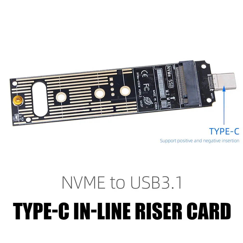 

PCI-E to USB-A 3.0 Internal Converter Card M.2 NVME SSD to USB 3.1 Adapter10Gbps USB3.1 Gen 2 for Samsung 970 960/For Intel NEW