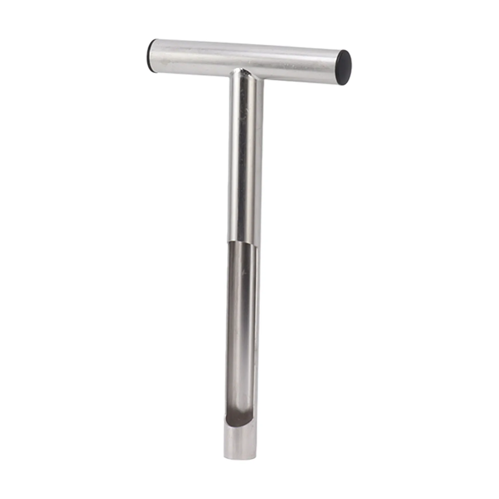 Soil Sampler Probe 304 Stainless Steel Protable T Handle Soil Sampling Tool for Farm Garden Lawn 12in