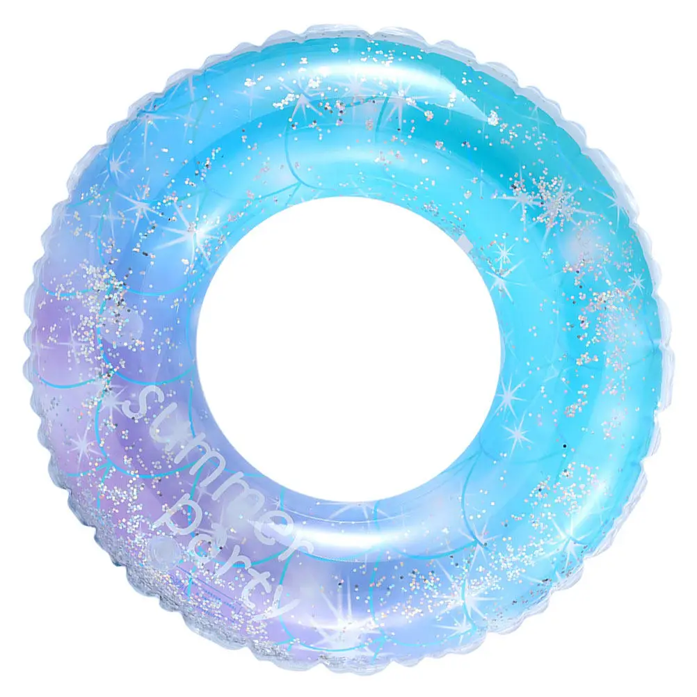 

1Pcs Swimming Ring Colorful Inflatable PVC Pool Beach Swim Ring for Adult Creative Swim Supply Swimming
