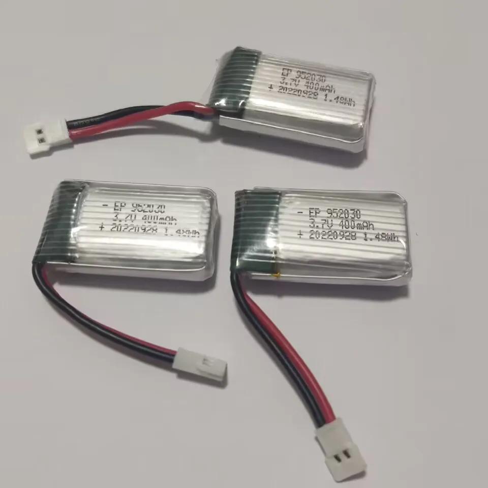 

3PCS Lithium Battery Spare Parts 3.7V 400mAh for Syma X15A RC Quadcopter Drone Original Batteries Accessories