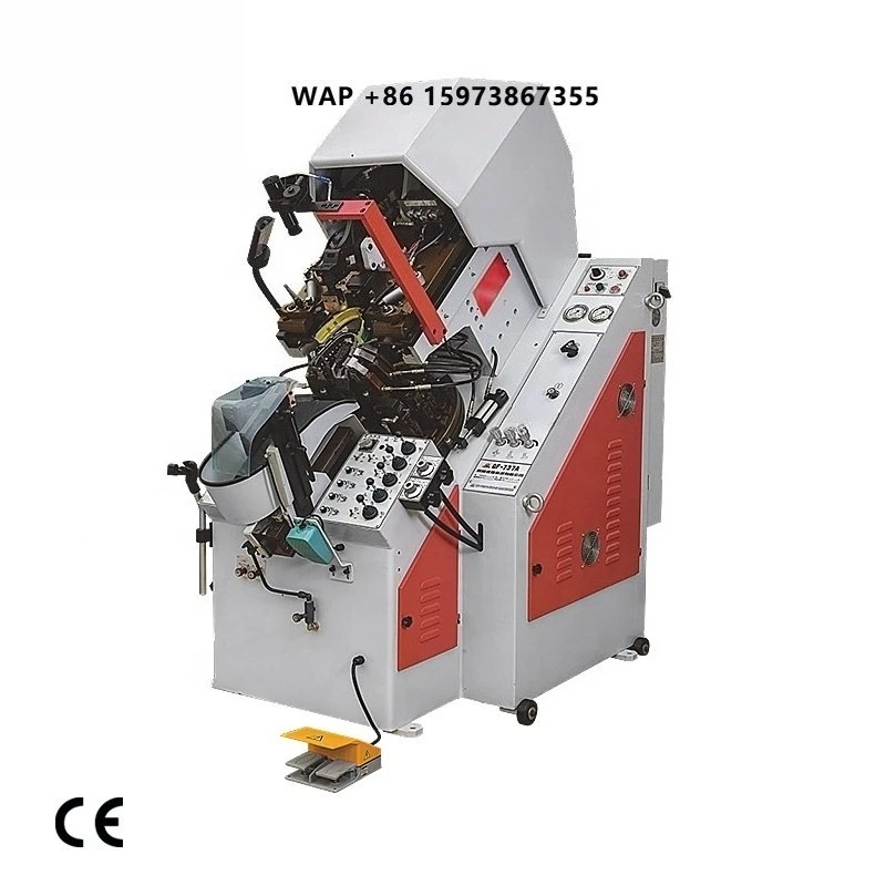 QF-737A Automatic Hydraulic Toe Lasting Machine with Infrared Cross Positioning Shoe Making Equipment