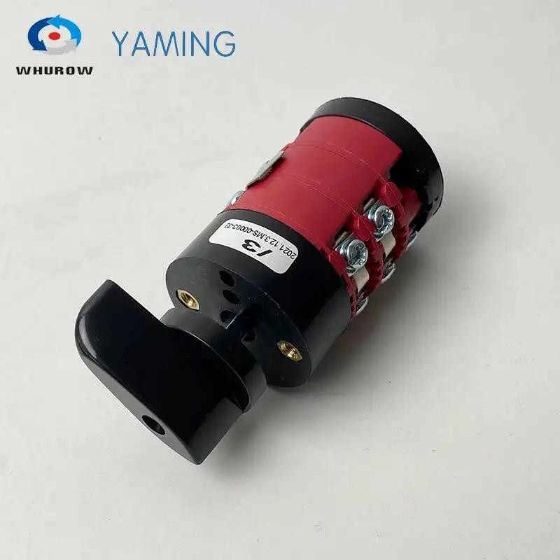 HZ5B-20/3 Changeover Rotary Cam Switch Three Positions 20A 3 Poles 10 Terminals Silver Contact Electrical Control Circuit