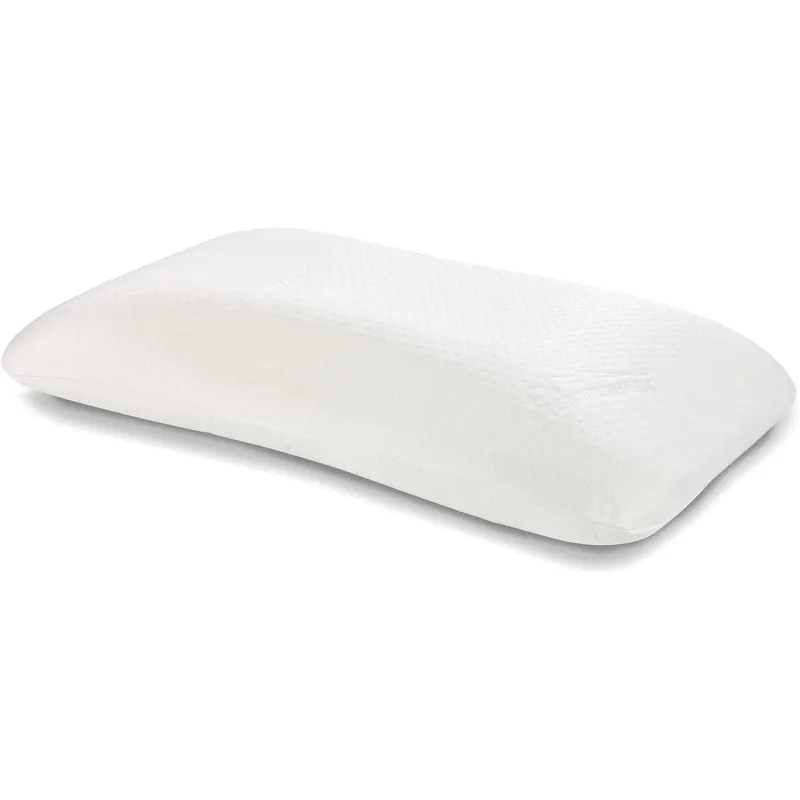 Memory Foam Symphony Pillow Luxury Soft Feel, Standard, White