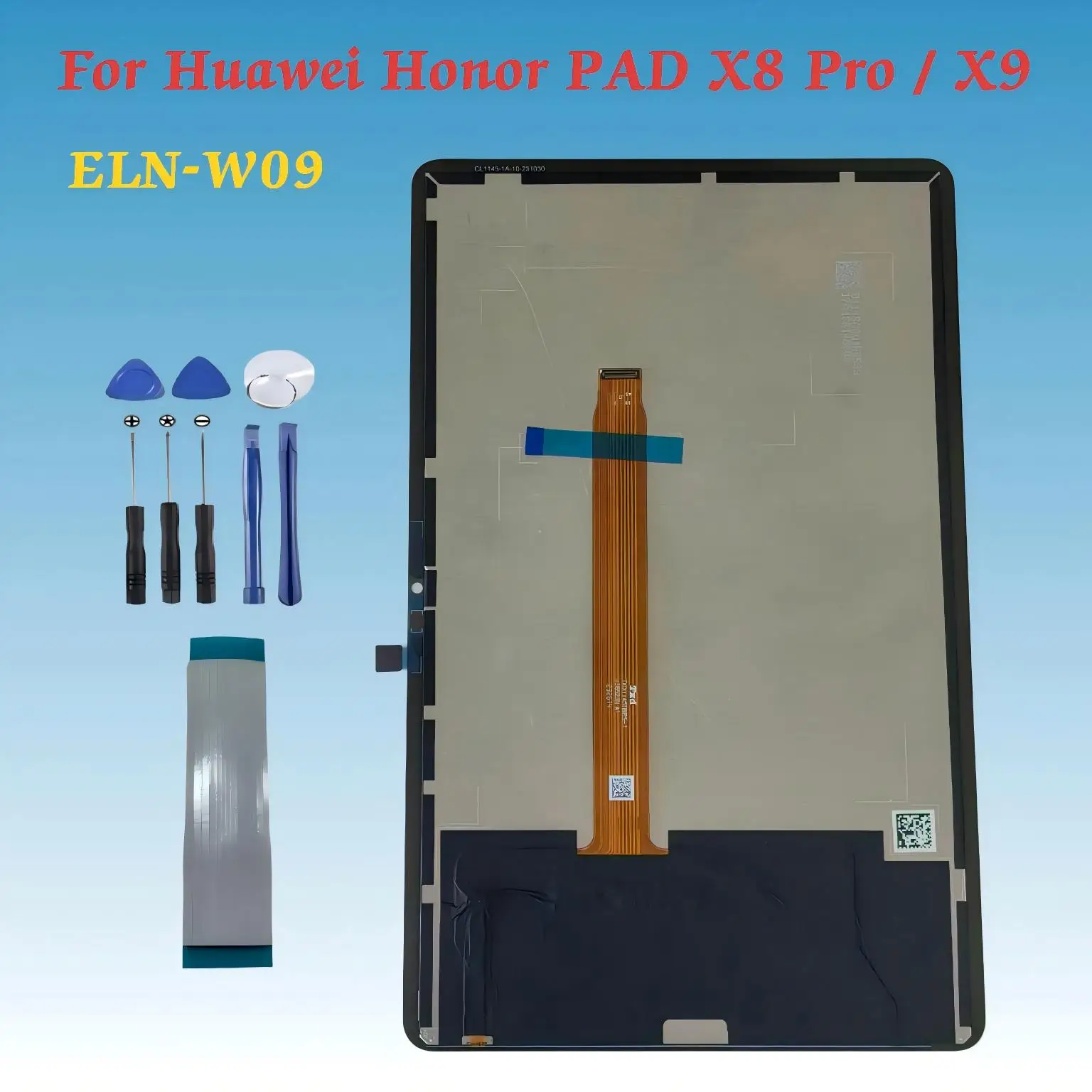

AAA For Huawei Honor Pad X8 Pro X9 ELN-W09 11.5" LCD Display Touch Screen Digitizer Glass Assembly Repair Parts