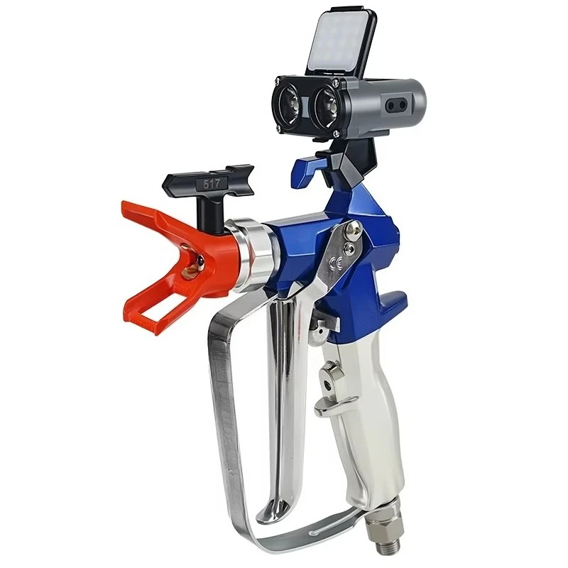 

3500psi Electric 220V Airless Paint Sprayer Gun with 1.3mm Steel Nozzle and Sensing Lamp for DIY & Industrial Use