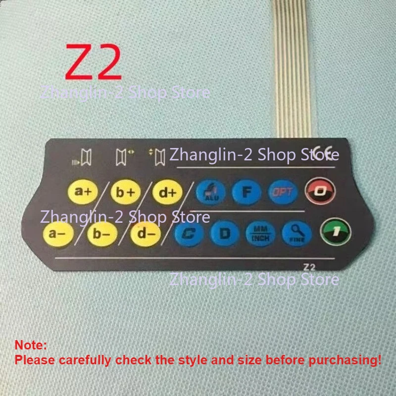 

Balancer Accessories Balancing Machine Keyboard control Panel Z2 operating panel 8-wire plug Thin membrane switch