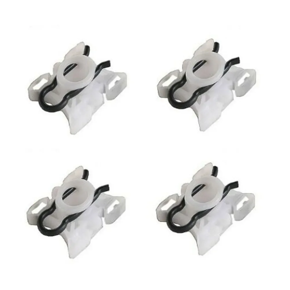 4pcs Car Door Window Lifter Clips Rail Sliding Replacements For BMW E36 E32 E34 Car Front Window Regulator Car Accessories