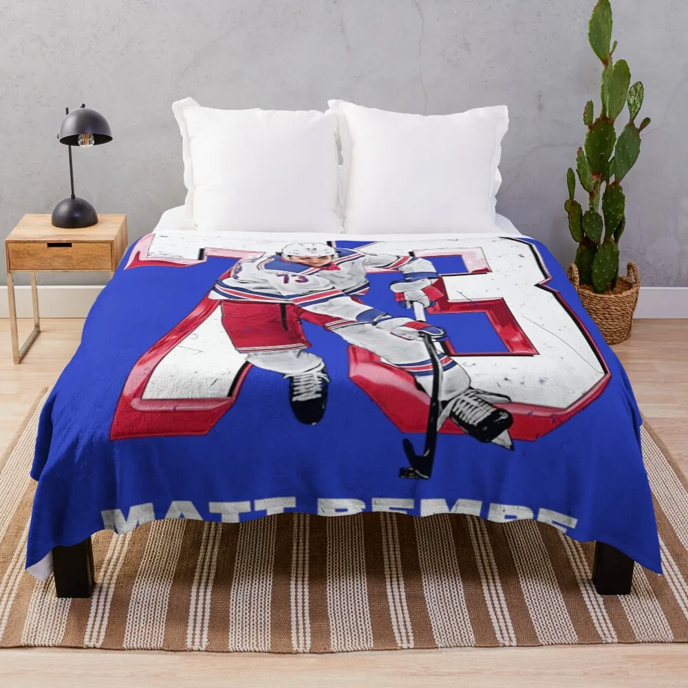 

Matt Rempe Throw Blanket Cozy Light Blanket for Travel Camping Picnic