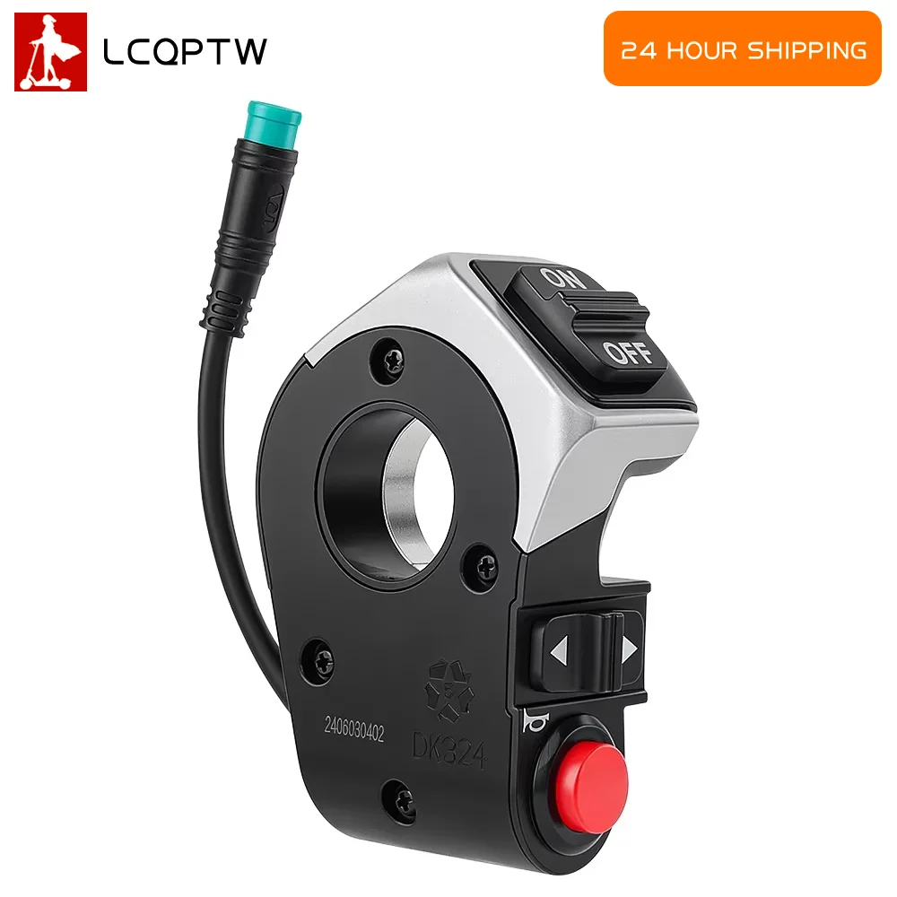 5Pin 3 in 1 Handlebar Switch for Kugoo M4 Pro Electric Scooter ON OFF Turn Signal Horn Button Replacement Parts Accessories