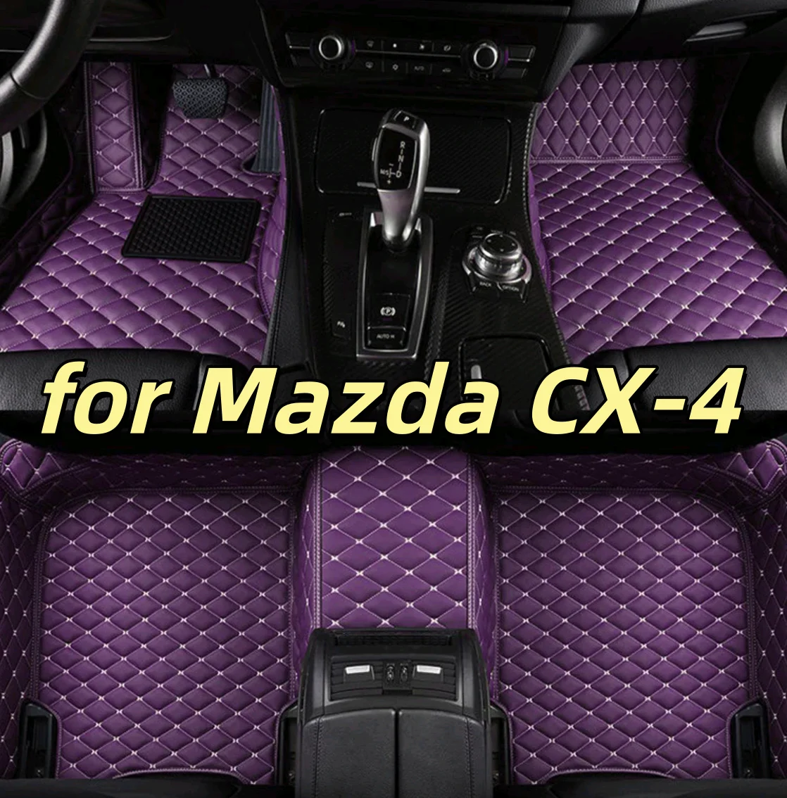

Аксессуары, автомобильные коврики на заказ для Mazda CX-4 2018 2019 2020 2021 2022-2024, полный комплект автомобильных ковриков, кожаные коврики для ног, коврики