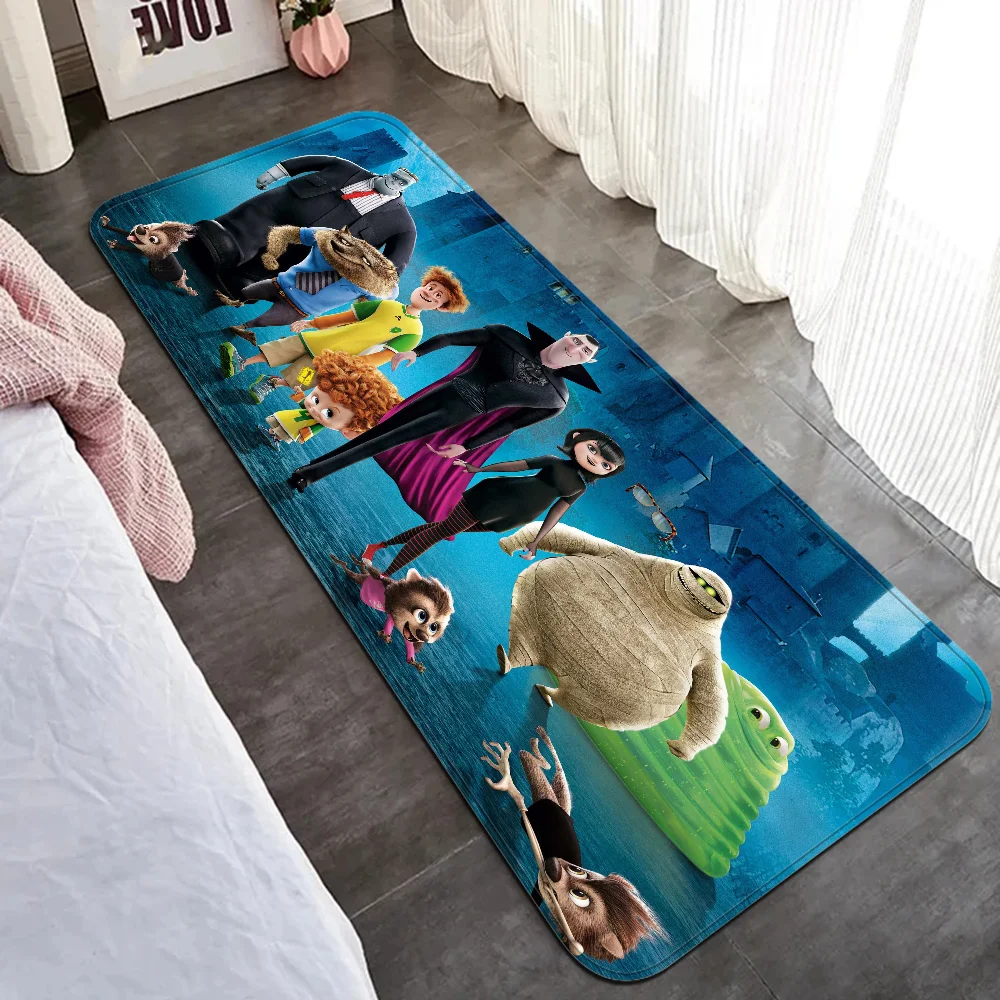 Hotel Transylvania Room Mats Anti-slip Absorb Water Long Strip Cushion Bedroon Mat Household Carpets