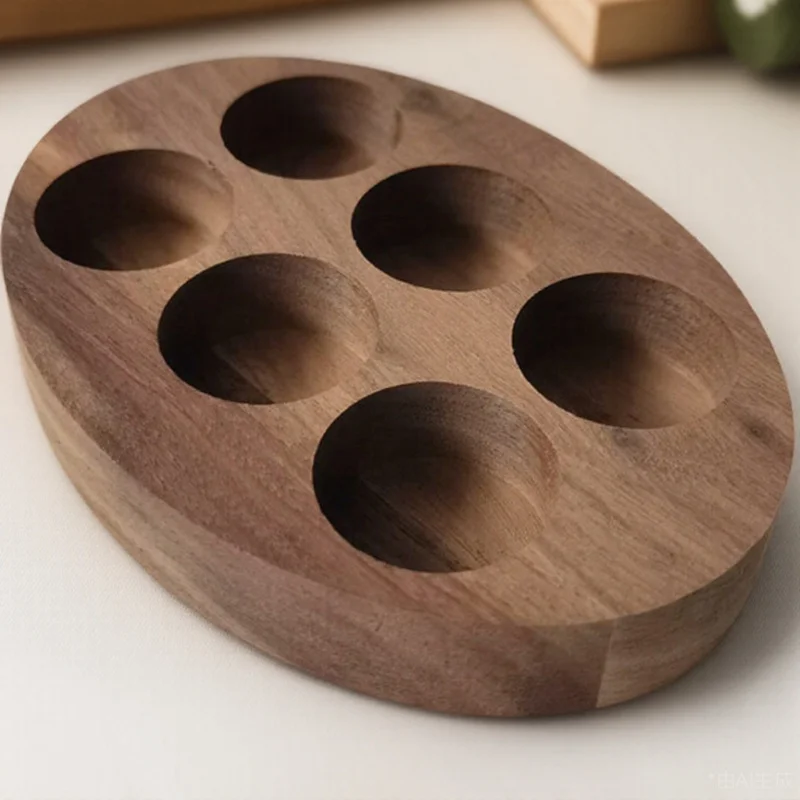 

Wooden Essential Oil Bottle Storage Box Multi-Slot Organizer Display Container Desktop Stand for Essential Oils Perfume Storage