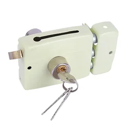 Best Exterior Iron Door Locks Security Anti-theft Lock Multiple Insurance Lock Wood Gate Lock For Furniture Hardware lock pick
