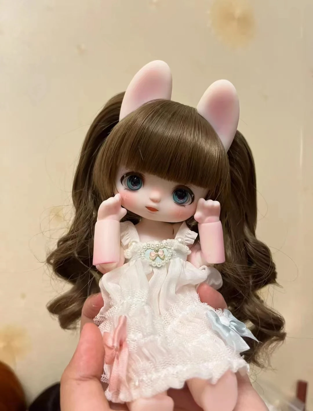 BJD girl's doll birthday gift 20cm 6cm mini doll free delivery project.