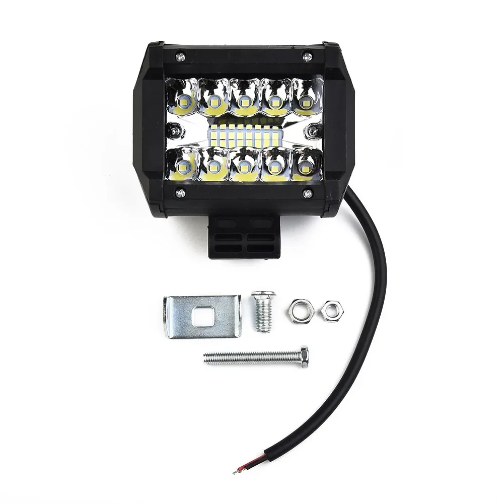 Off-Road LED barra de luz, farol, combo, luz de trabalho para carro, jipe, caminhão, suv, 4x4, ATV, 12V, 24V, 4-20\