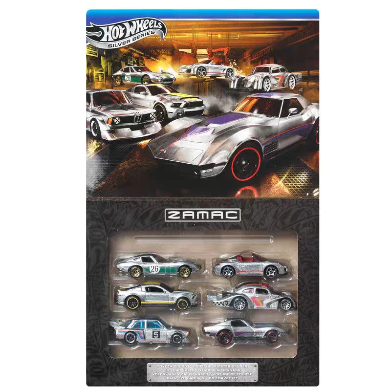 

В наличии: Коллекционные модели автомобилей Hot Wheels Silver JLB26 ZAMAC из литого металла с прозрачным покрытием (Toyota, BMW, Porsche Tourer) – идеальный подарок на праздники.