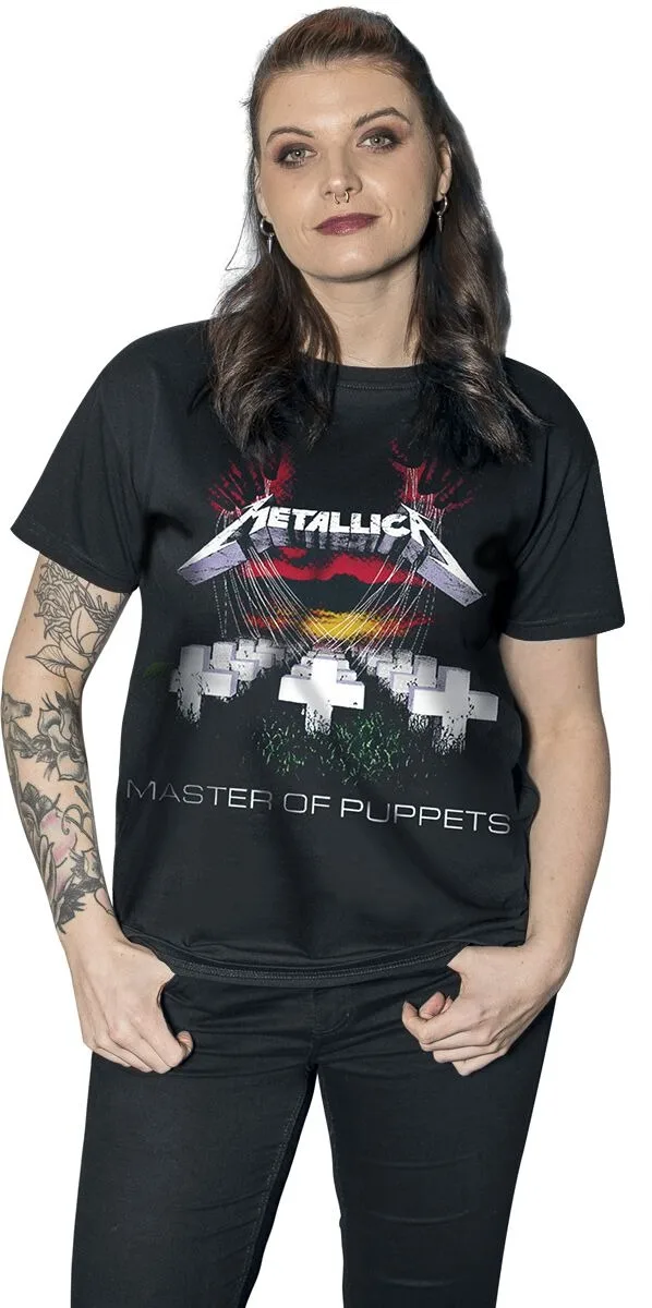 تي شيرت جديد من Master of Puppets _ Metallica فاخر عالي الجودة لكل من الرجال والنساء قميص Y2k 2026 صيفي #6