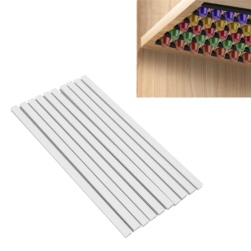 A59E-حامل لاصق لوحة القهوة حامل كبسولات القهوة المثبت على الحائط لتقوم بها بنفسك لوحة القهوة ذاتية اللصق حقيبة القهوة كبسولة