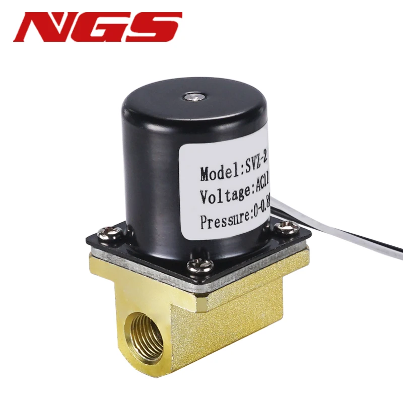 SVZ-2.5L Argon arc welding machine solenoid valve G1/8 0~0.8mpa for Water Gas Aron CO2 Electric Magnetic Valve