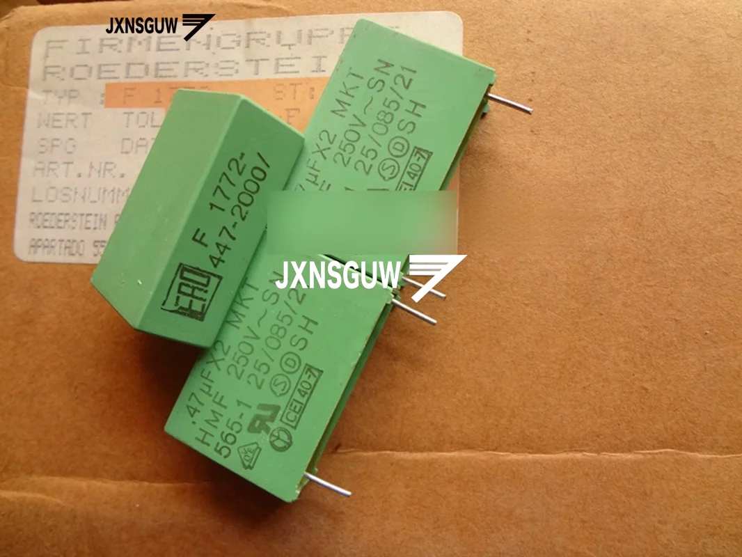 

20PCS NEW Original VISHAY ERO F1772 0.47UF250V P28MM Film capacitor 474/250V Electrolytic Capacitor 0.47UF 250VAC 470N 474