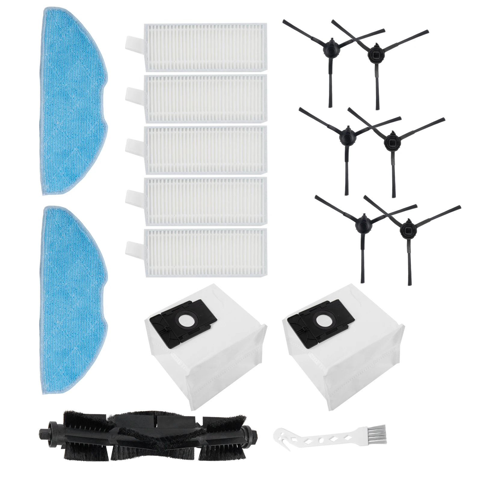 

Аксессуары для уборки 360: набор салфеток для швабры, комплексный комплект для уборки для Botslab S8 Plus, аксессуары для роботов-уборщиков