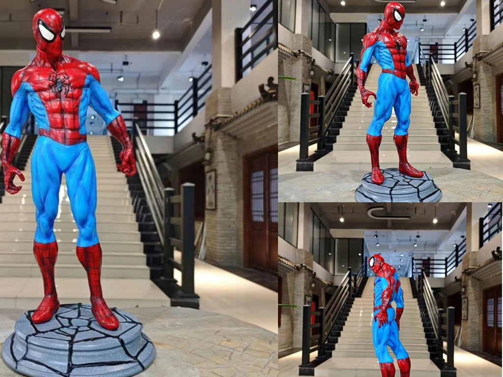 

Фигурка Человека-паука 1/3, статуя всего тела, 50 см, модель из смолы, американские фильмы, украшение для рабочего стола, подарок на день рождения, коллекционные игрушки