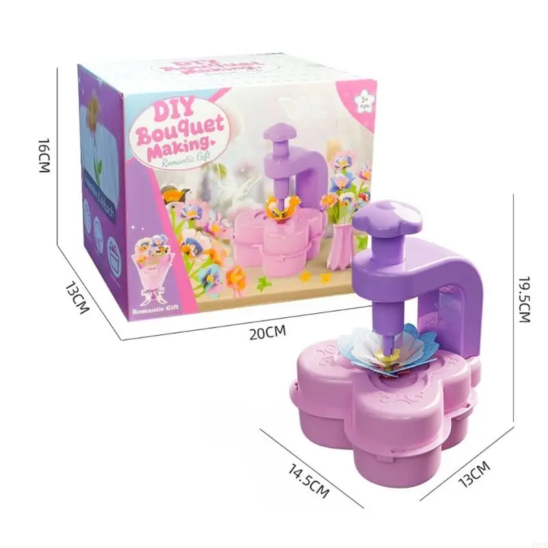 Too máquinas machine bouquet flor tecido infantil com design fácil uso para criação artesanal criação